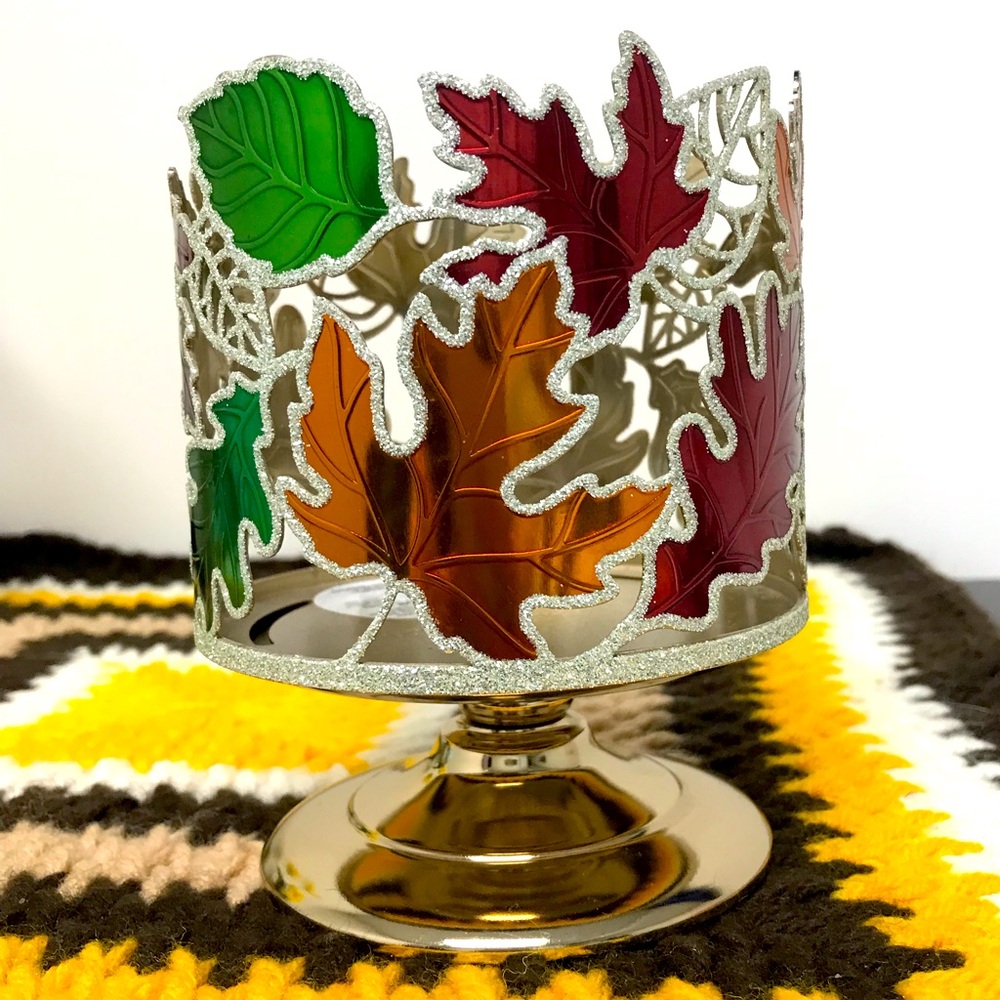 Fall Leaves Candle Holder from Bath & Body Works